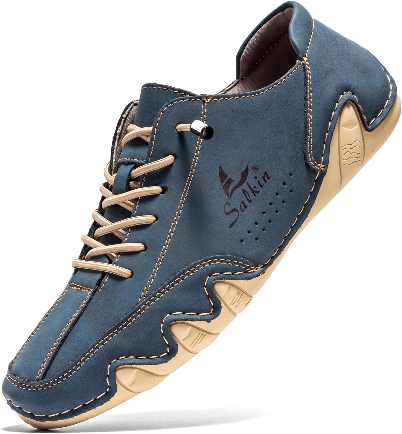 Мужские водонепроницаемые кожаные кроссовки ручной работы, высокие ботинки Чакка для мужчин Abborora, синий
Мужские водонепроницаемые кожаные кроссовки ручной работы, высокие ботинки Чакка для мужчин Abborora, синий