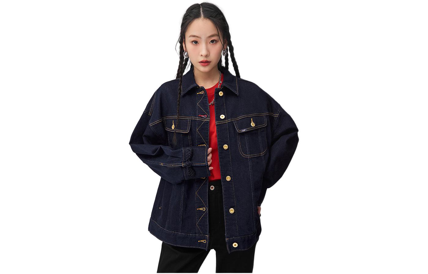 Lee Джинсовая куртка женская темно-синяя, Dark Blue 
Lee Джинсовая куртка женская темно-синяя, Dark Blue