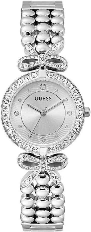 GUESS Silver-Tone аналоговые часы
GUESS Silver-Tone аналоговые часы