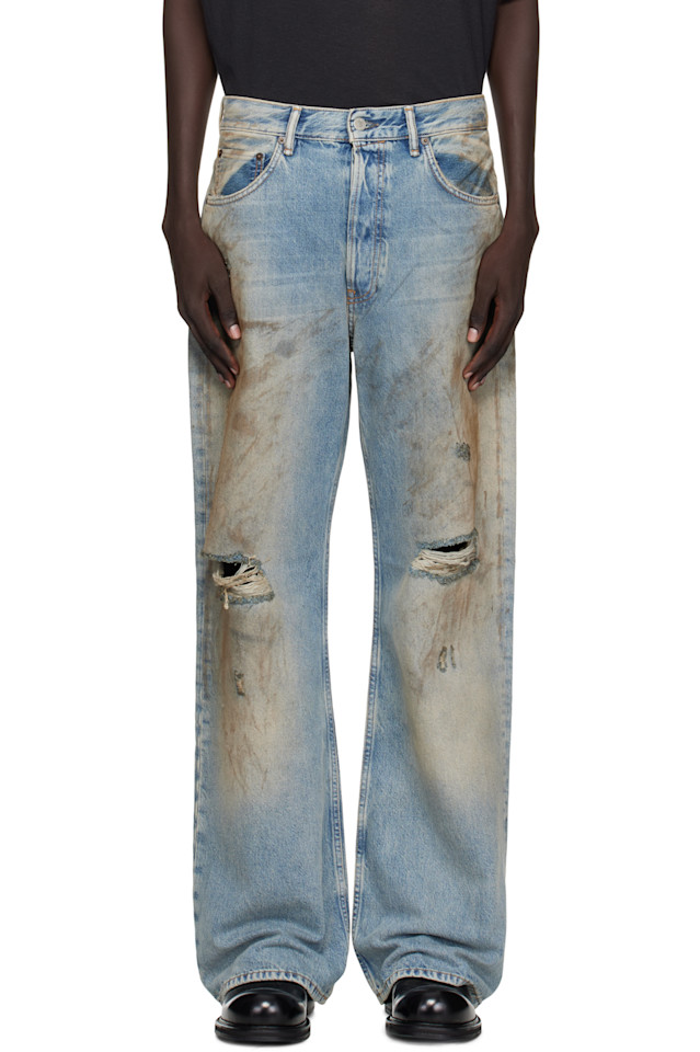 Acne Studios Синие джинсы стандартного кроя, 2021 год (мужской размер)
Acne Studios Синие джинсы стандартного кроя, 2021 год (мужской размер)