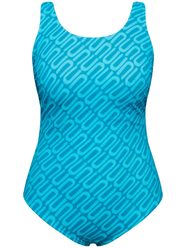 Купальник Ulla Popken Badeanzug, цвет dunkles türkis 
Купальник Ulla Popken Badeanzug, цвет dunkles türkis