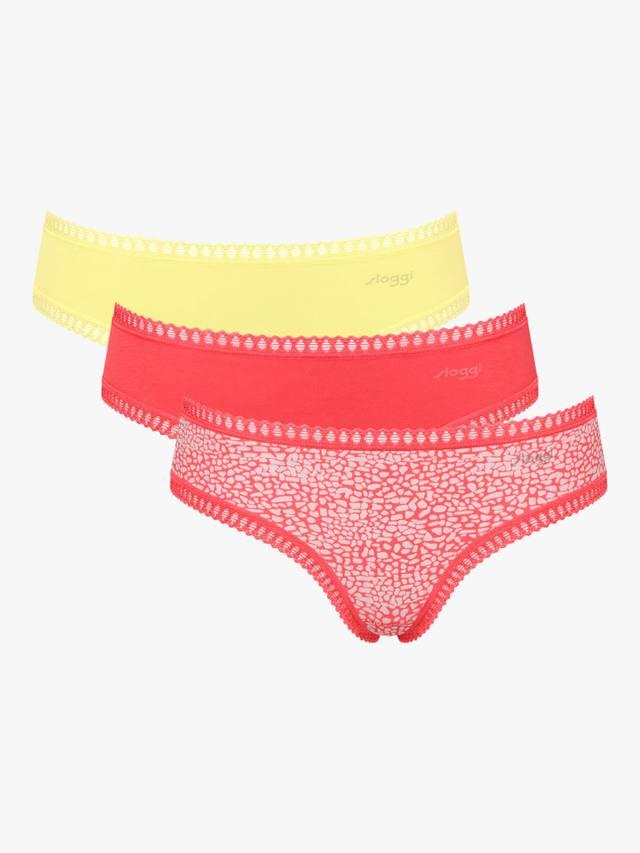 GO Crush трусики-хипстер из органического хлопкового микса sloggi, Pack of 3, Multi
GO Crush трусики-хипстер из органического хлопкового микса sloggi, Pack of 3, Multi