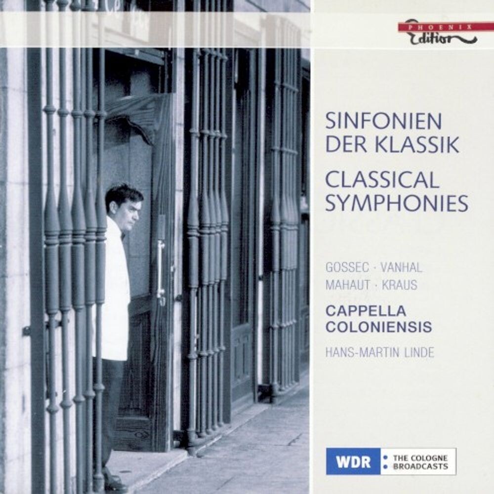 Диск CD Classical Symphonies - Cappella Coloniensis, Hans-Martin Linde
Диск CD Classical Symphonies - Cappella Coloniensis, Hans-Martin Linde