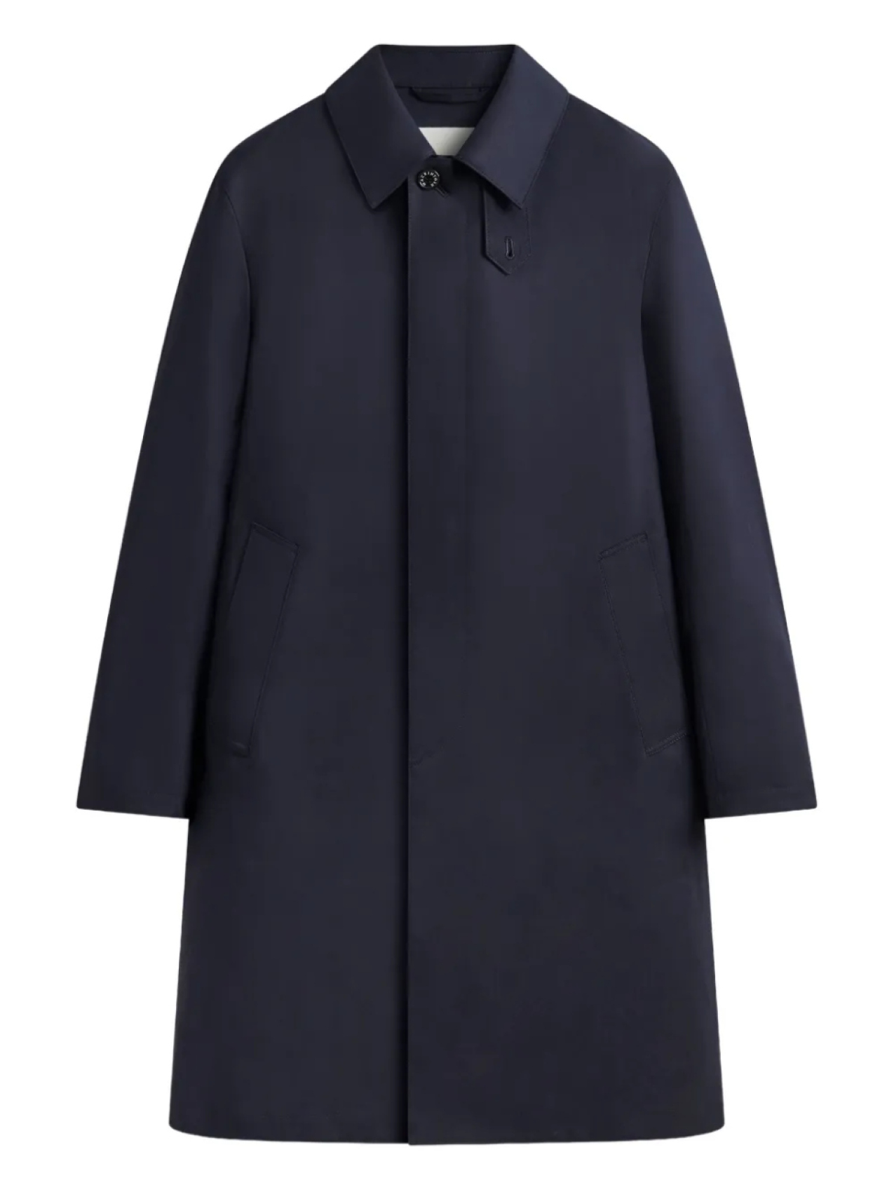 Пальто из данкельда Mackintosh, синий 
Пальто из данкельда Mackintosh, синий