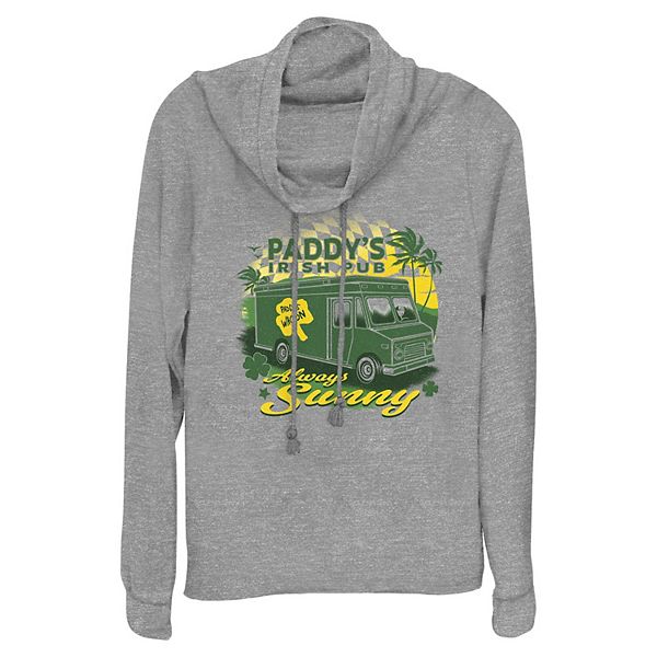 Женская футболка It's Always Sunny in Philadelphia Paddy's Irish Pub с капюшоном и длинным рукавом Licensed Character
Женская футболка It's Always Sunny in Philadelphia Paddy's Irish Pub с капюшоном и длинным рукавом Licensed Character