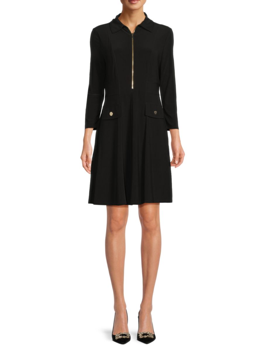 Платье с частичной молнией спереди Tommy Hilfiger, черный
Платье с частичной молнией спереди Tommy Hilfiger, черный