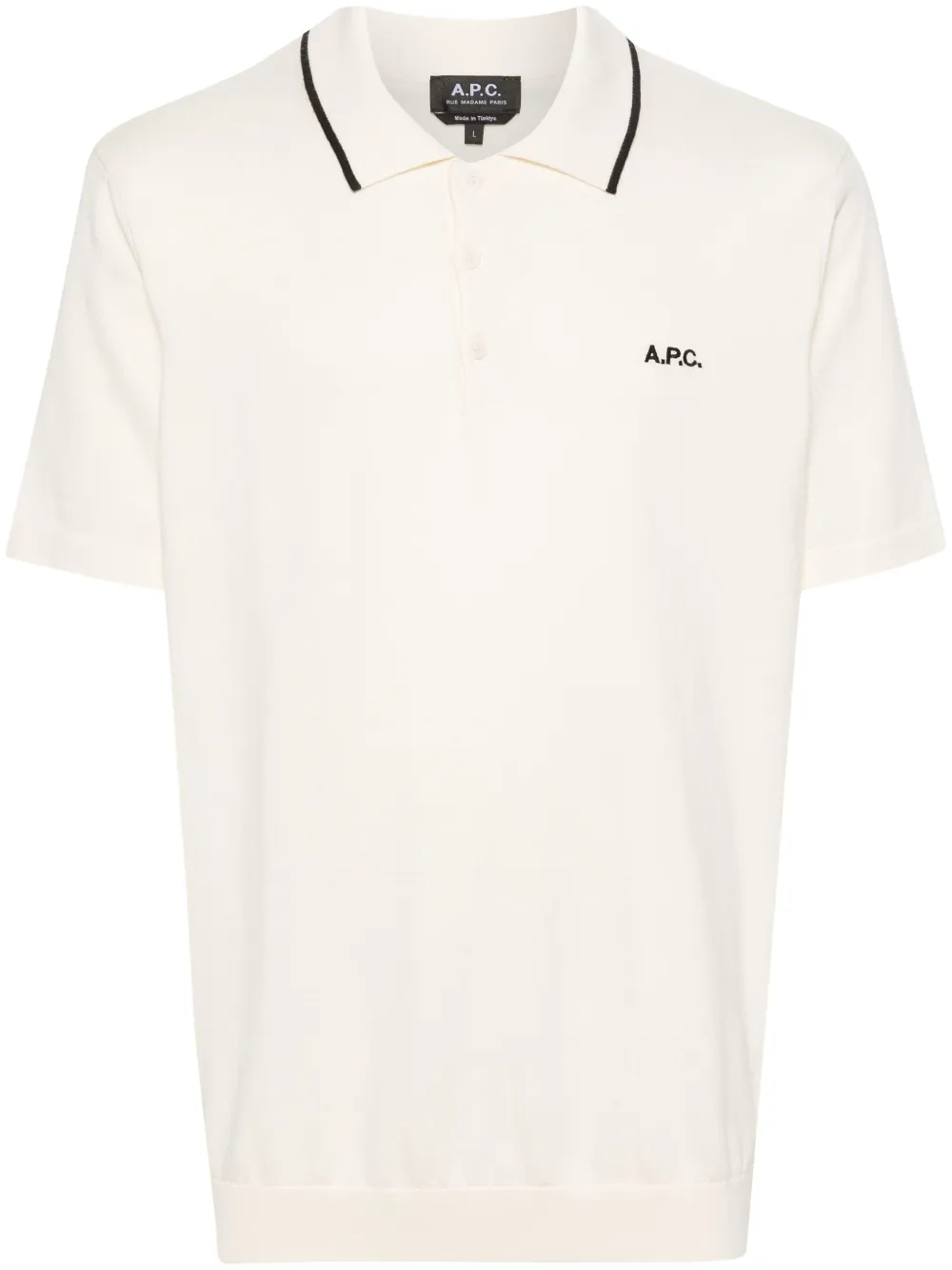 Рубашка поло Flynn A.P.C., нейтральный 
Рубашка поло Flynn A.P.C., нейтральный