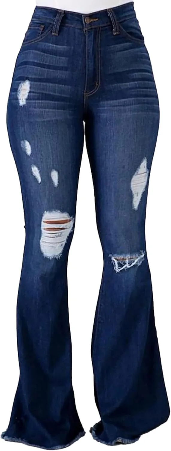 Винтажные расклешенные джинсы для женщин 90s high waist ripped distressed wide leg PEIHOT
Винтажные расклешенные джинсы для женщин 90s high waist ripped distressed wide leg PEIHOT