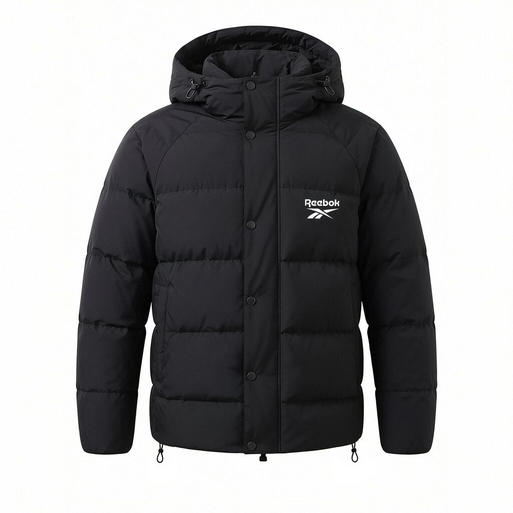 Пуховики Unisex с капюшоном утепленные Reebok, черный
Пуховики Unisex с капюшоном утепленные Reebok, черный