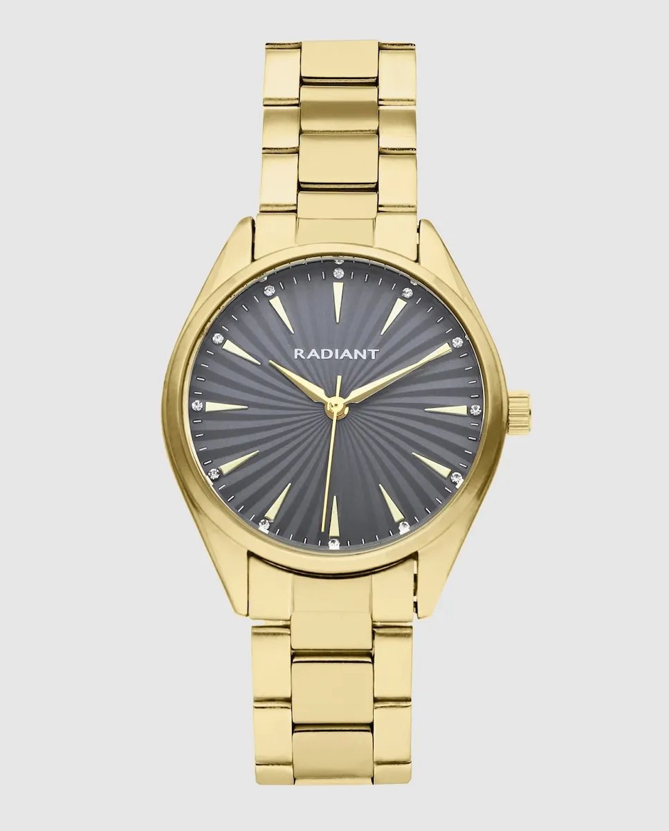 Женские часы Loren RA662204 из стали и золотого ремешка Radiant 
Женские часы Loren RA662204 из стали и золотого ремешка Radiant