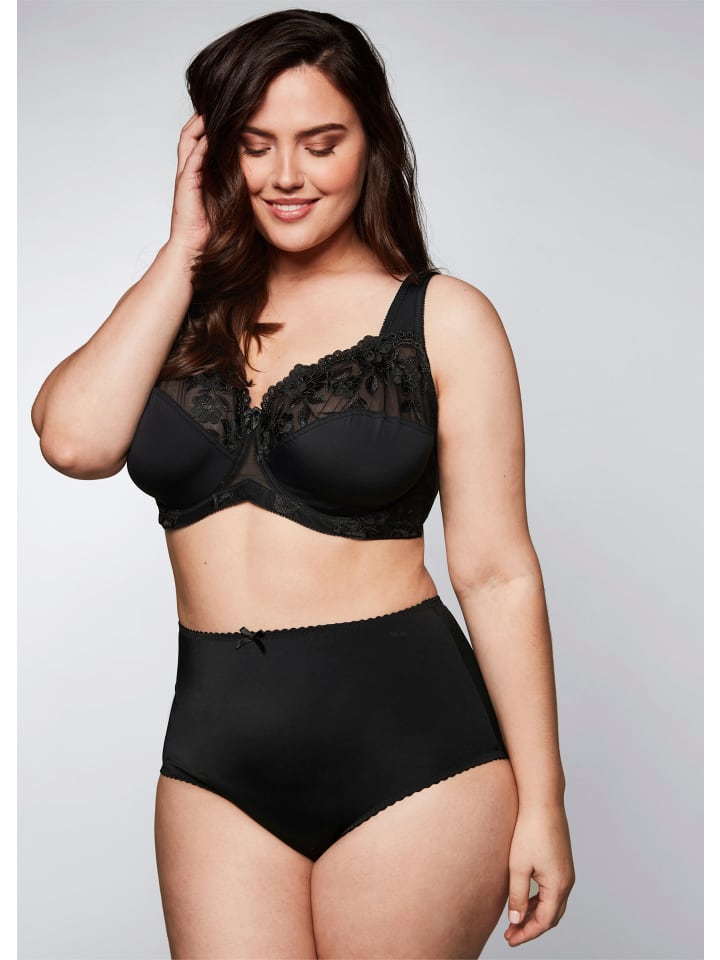 Бюстгальтер на косточках sheego, черный
Бюстгальтер на косточках sheego, черный