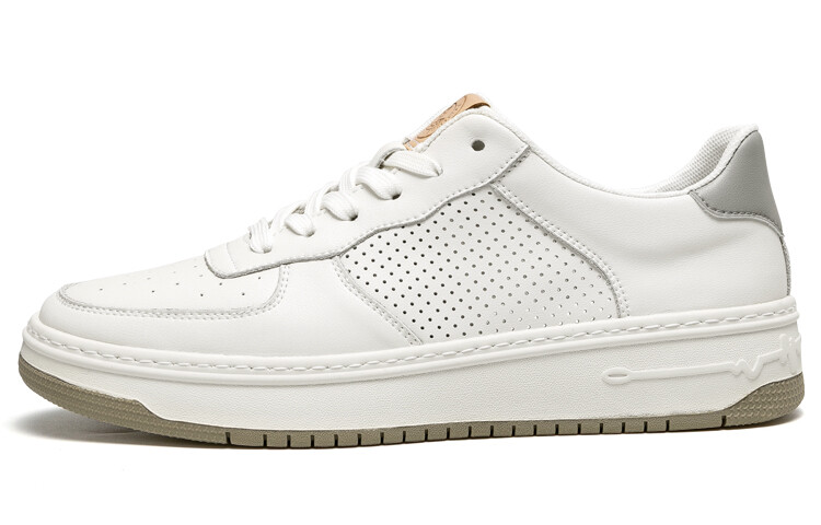 Кеды мужские, обувь для скейтбординга низкая белый Leaveland
Кеды мужские, обувь для скейтбординга низкая белый Leaveland