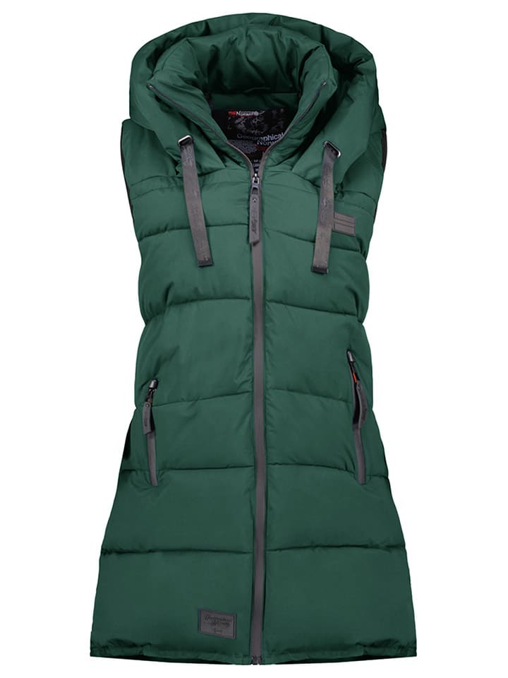 Geographical Norway Стеганый жилет "Долбар" бензинового цвета
Geographical Norway Стеганый жилет "Долбар" бензинового цвета