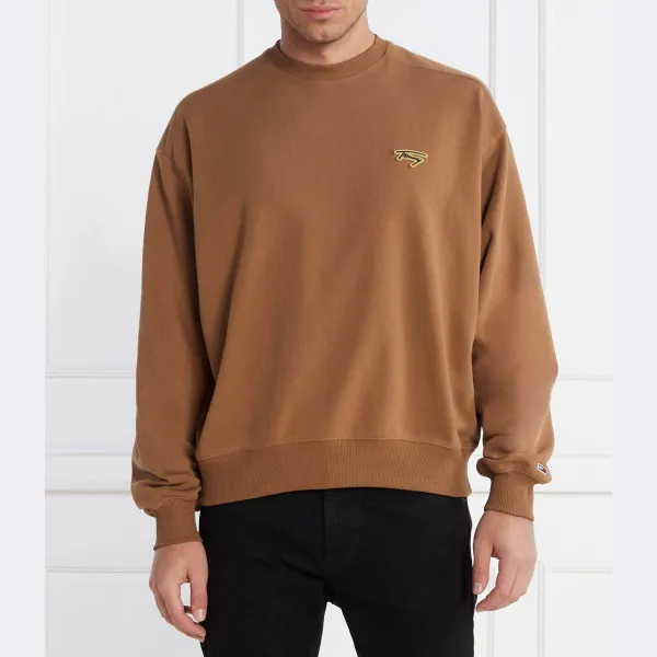 Фирменная толстовка прямого кроя прямого кроя Tommy Hilfiger, коричневый
Фирменная толстовка прямого кроя прямого кроя Tommy Hilfiger, коричневый