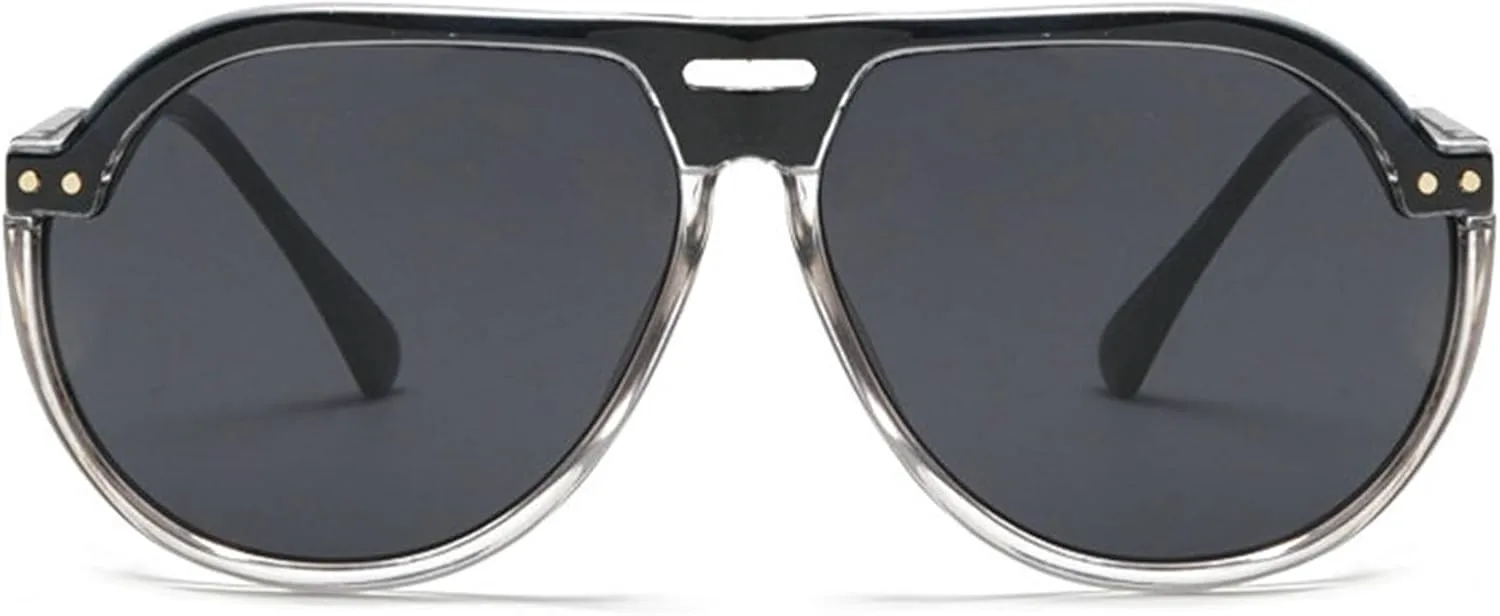 Хелена Ретро Модные Солнцезащитные очки-пилот для женщин и мужчин, большая оправа, боковая защита, модные солнцезащитные очки для вождения S67 helena, Black
Хелена Ретро Модные Солнцезащитные очки-пилот для женщин и мужчин, большая оправа, боковая защита, модные солнцезащитные очки для вождения S67 helena, Black