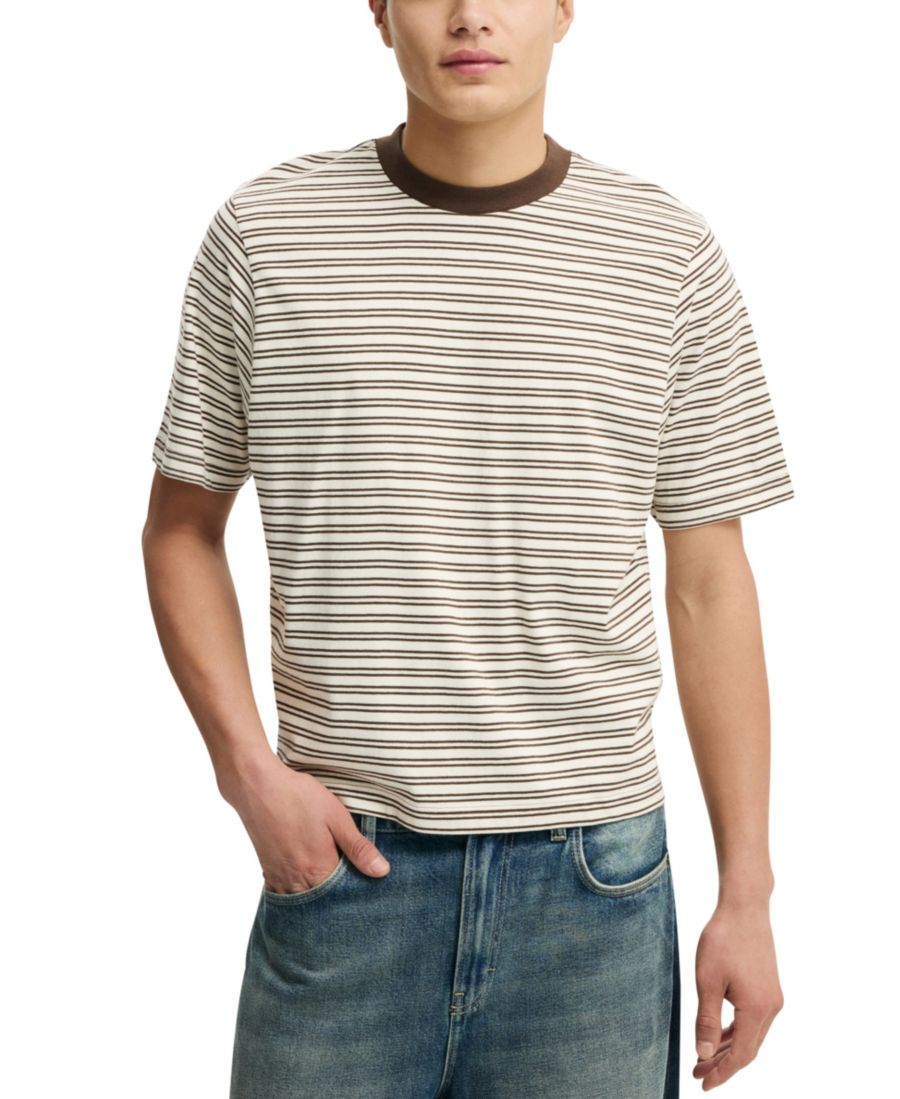 Мужская укороченная футболка COTTON ON, White/ Brown, Белый, Мужская укороченная футболка COTTON ON, White/ Brown
Мужская укороченная футболка COTTON ON, White/ Brown, Белый, Мужская укороченная футболка COTTON ON, White/ Brown