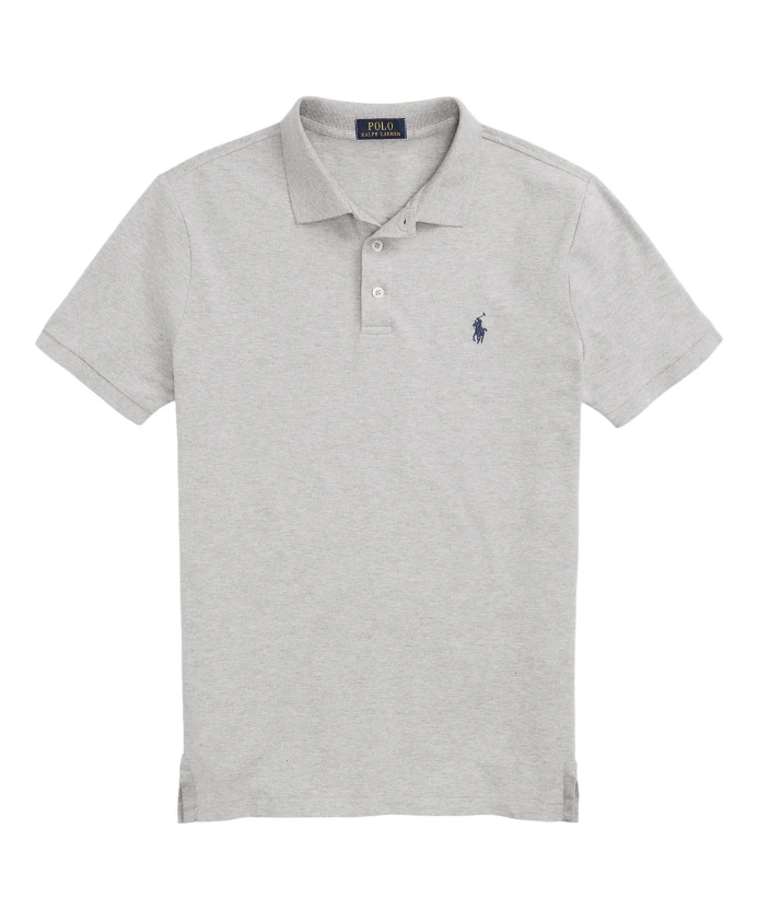 Эластичная хлопковая рубашка поло Polo Ralph Lauren, серый
Эластичная хлопковая рубашка поло Polo Ralph Lauren, серый