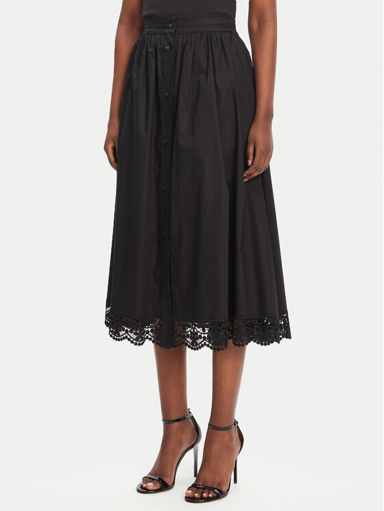 Трапециевидная юбка стандартный крой 251TT2095 Twinset, черный
Трапециевидная юбка стандартный крой 251TT2095 Twinset, черный