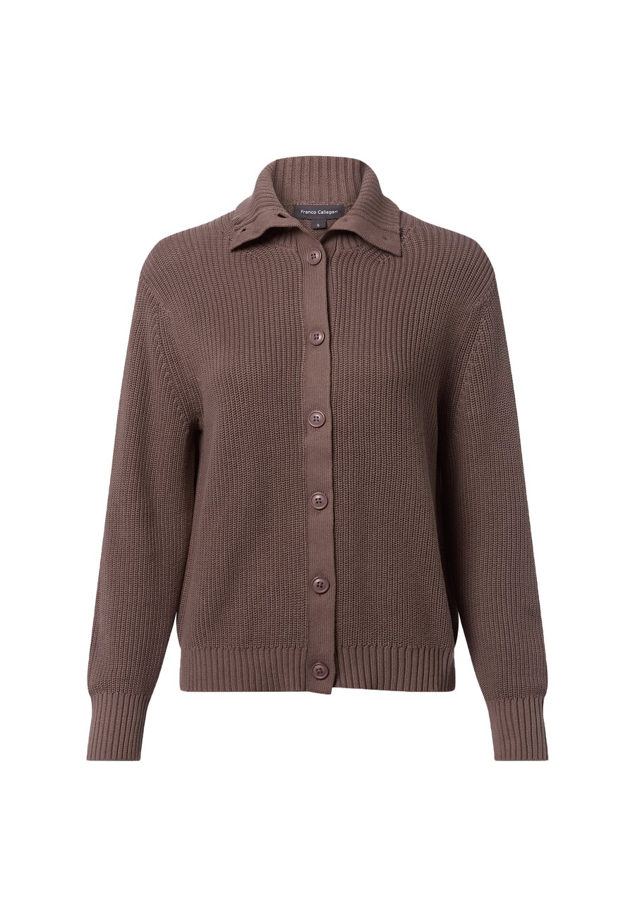 Кардиган Franco Callegari Cardigan, Schlamm/Brown
Кардиган Franco Callegari Cardigan, Schlamm/Brown