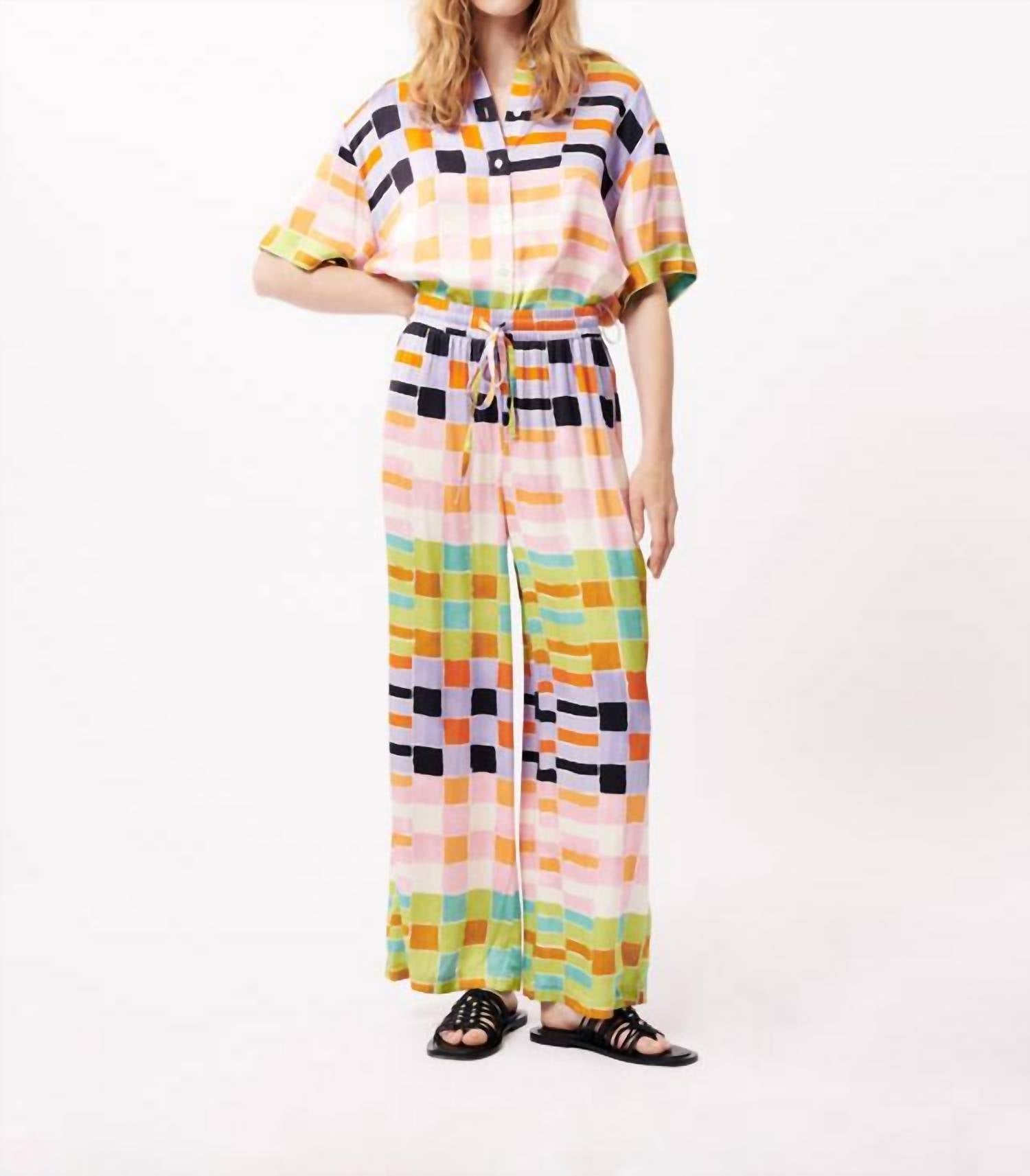 Джюльетта Тканые Брюки в Горячей Палитре FRNCH, Hot Palette
Джюльетта Тканые Брюки в Горячей Палитре FRNCH, Hot Palette