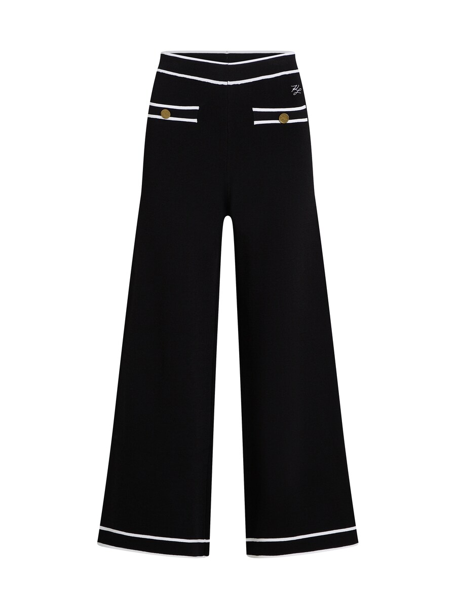 Тканевые брюки Karl Lagerfeld Wide leg Pants, черный
Тканевые брюки Karl Lagerfeld Wide leg Pants, черный