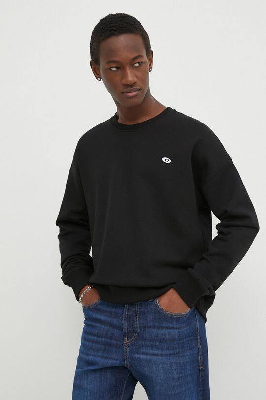 Хлопковая толстовка S-rob-doval-pj Diesel, черный
Хлопковая толстовка S-rob-doval-pj Diesel, черный