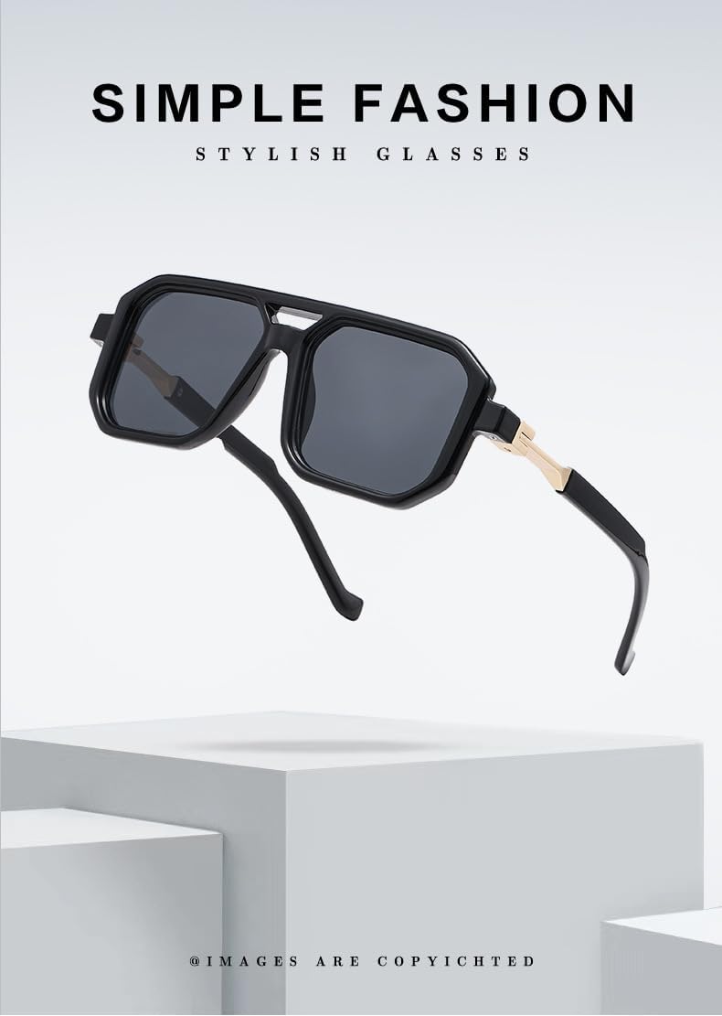 Модные солнцезащитные очки европейского и американского стиля с двойным дужком — персонализированные многофункциональные солнцезащитные очки для мужчин и женщин DHJKLUJO, 8
Модные солнцезащитные очки европейского и американского стиля с двойным дужком — персонализированные многофункциональные солнцезащитные очки для мужчин и женщин DHJKLUJO, 8