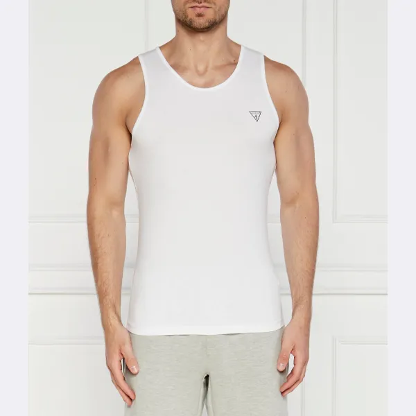 Майка Caleb Hero стандартного кроя Guess, белый
Майка Caleb Hero стандартного кроя Guess, белый