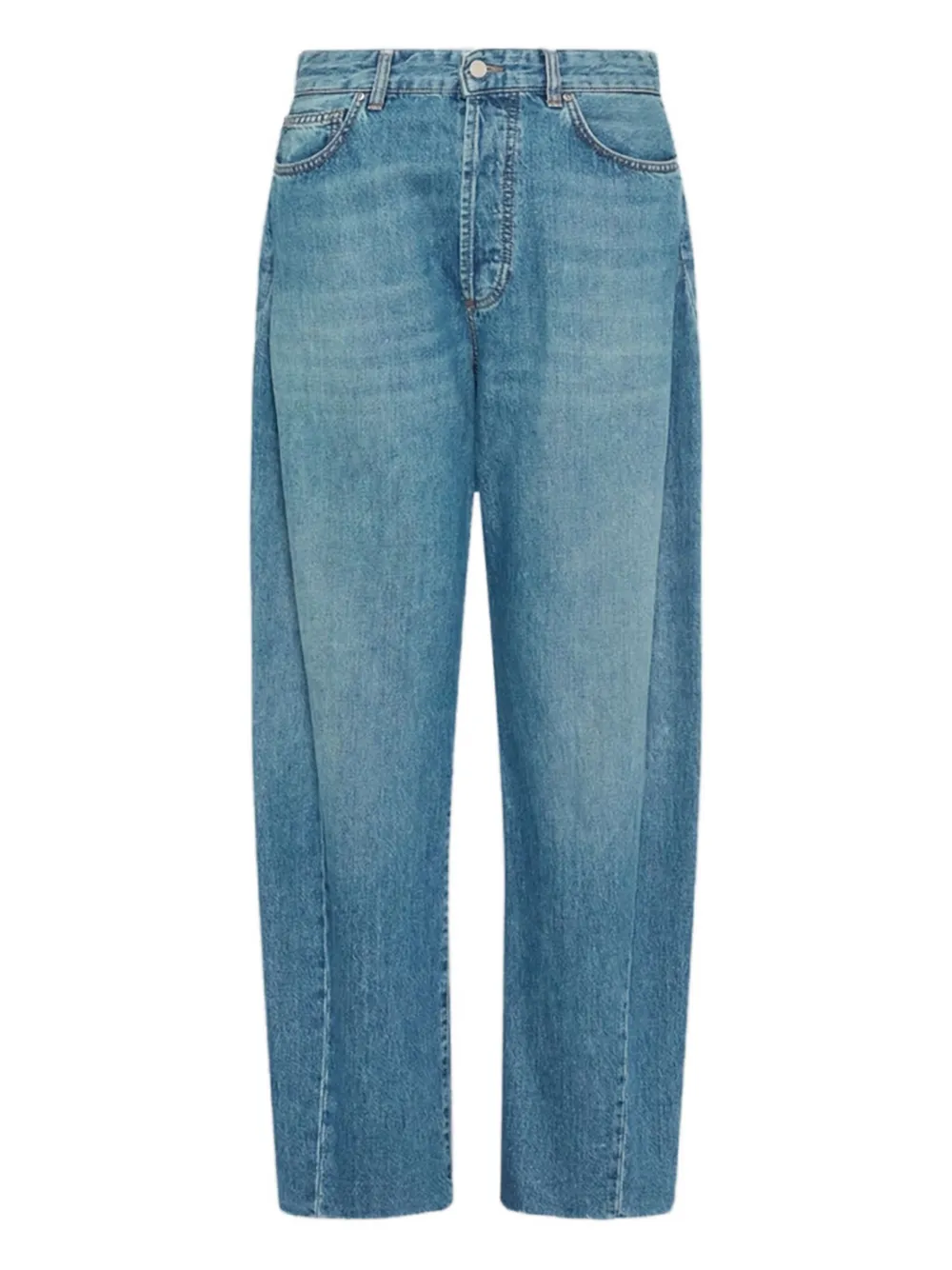 Джинсы с широкими штанинами Marella, синий 
Джинсы с широкими штанинами Marella, синий