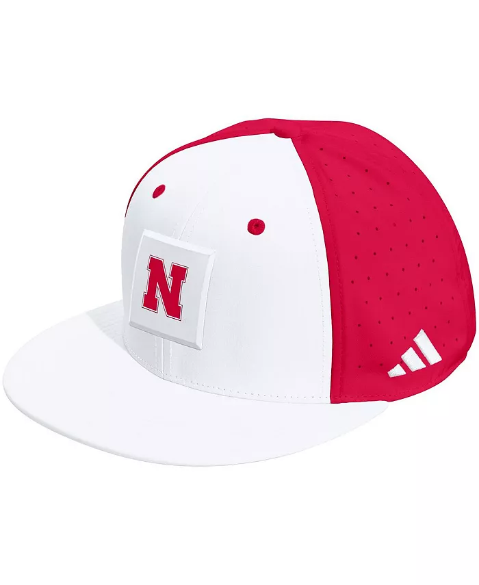 Мужская и женская белая/алая бейсболка Nebraska Huskers Performance Flat Bill Adjustable adidas
Мужская и женская белая/алая бейсболка Nebraska Huskers Performance Flat Bill Adjustable adidas