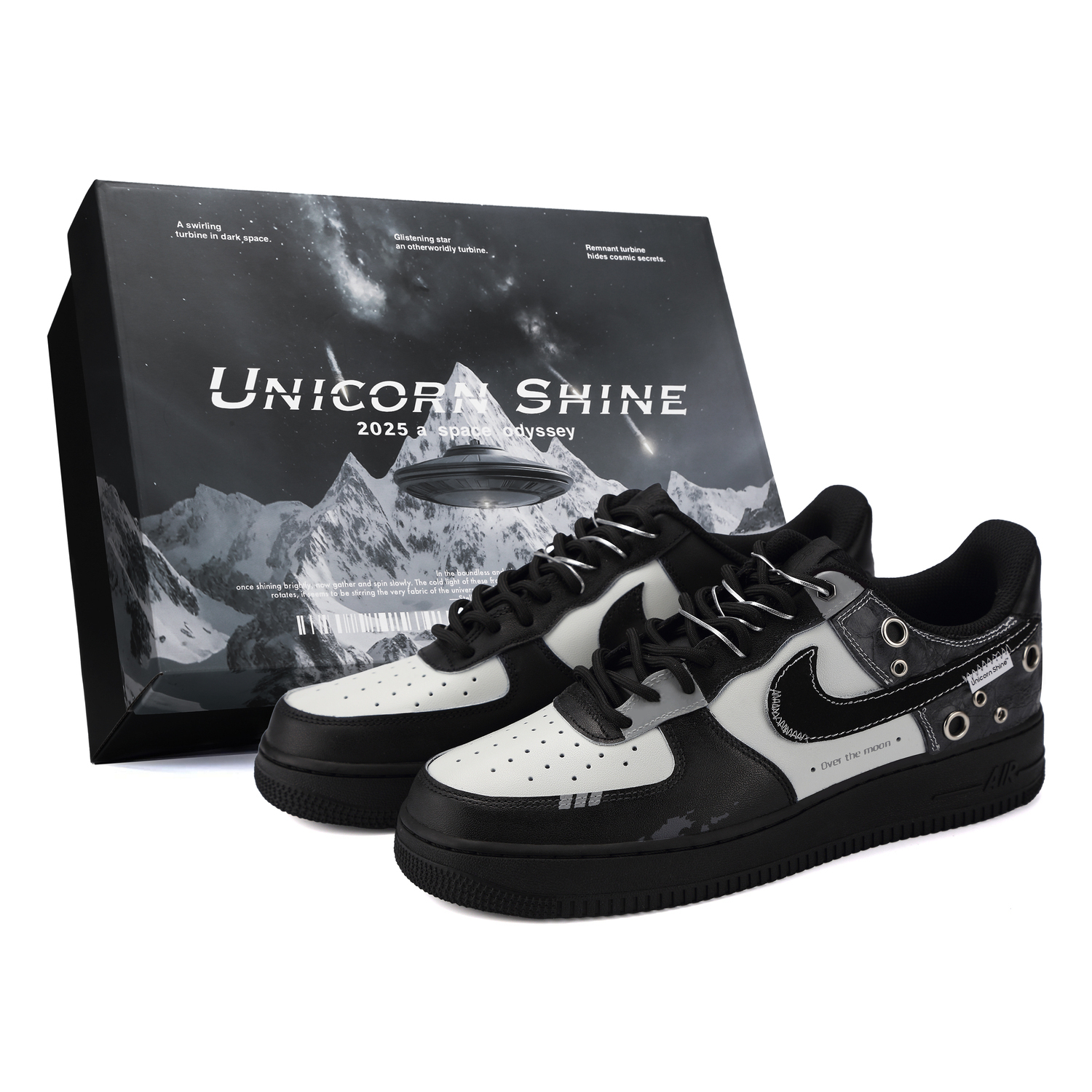 Кроссовки Nike Air Force 1 Moon Wander устойчивые к истиранию низкие унисекс черно-серые, цвет Black Gray
Кроссовки Nike Air Force 1 Moon Wander устойчивые к истиранию низкие унисекс черно-серые, цвет Black Gray