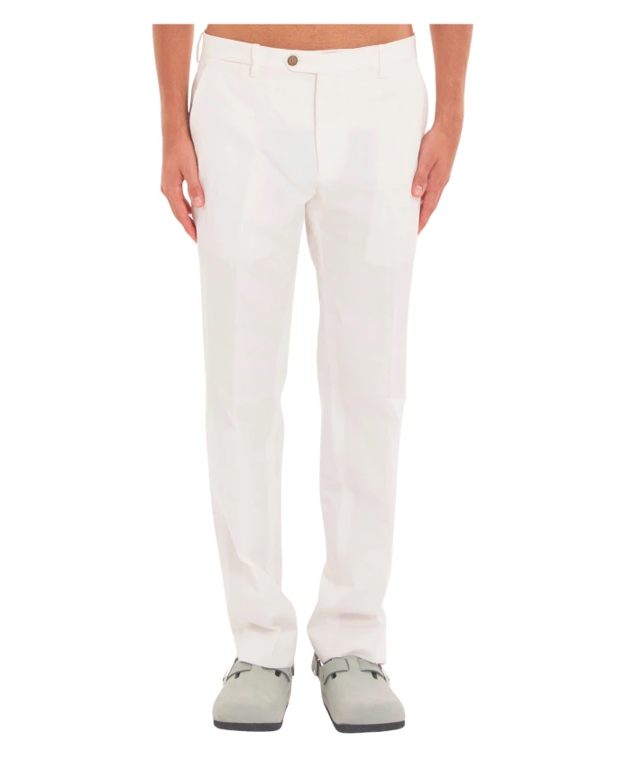 Хлопчатобумажные льняные брюки Briglia, белый
Хлопчатобумажные льняные брюки Briglia, белый