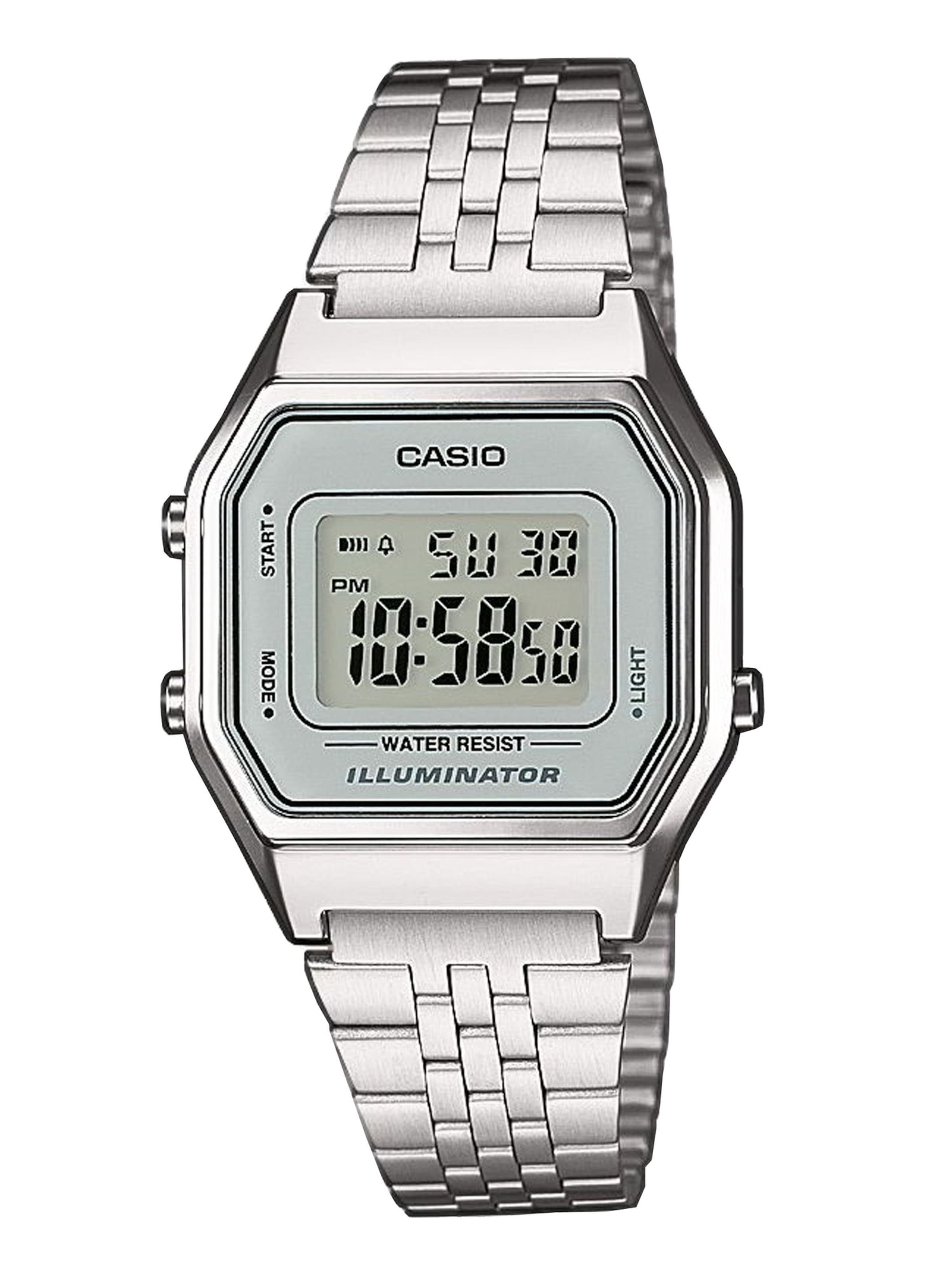 CASIO Цифровые часы в серебристом цвете
CASIO Цифровые часы в серебристом цвете