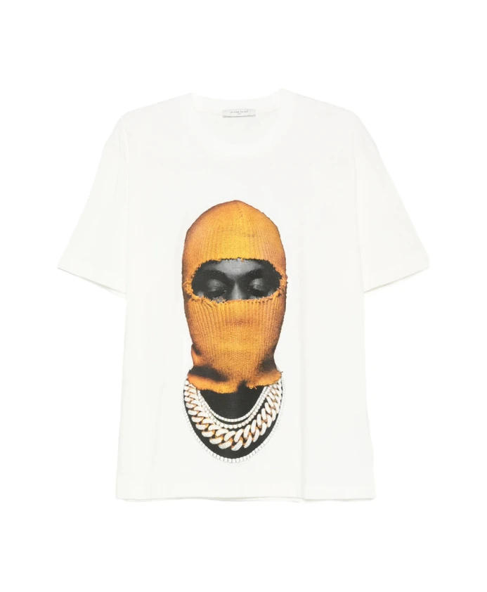 Футболка с принтом в виде маски Ih Nom Uh Nit, белый
Футболка с принтом в виде маски Ih Nom Uh Nit, белый