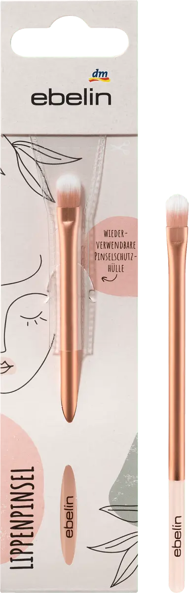 Кисть для губ пастельная 1 шт. ebelin
Кисть для губ пастельная 1 шт. ebelin