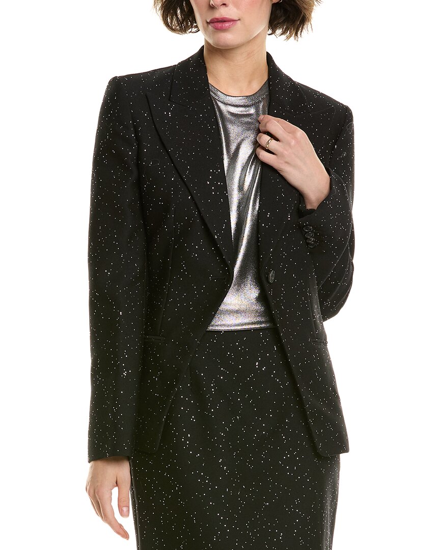 Коллекция Michael Kors Блестящий пиджак из шерсти Michael Kors Collection, черный
Коллекция Michael Kors Блестящий пиджак из шерсти Michael Kors Collection, черный