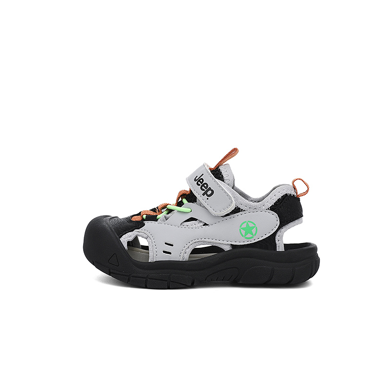 Детская повседневная обувь для детей Jeep, серый/черный 
Детская повседневная обувь для детей Jeep, серый/черный