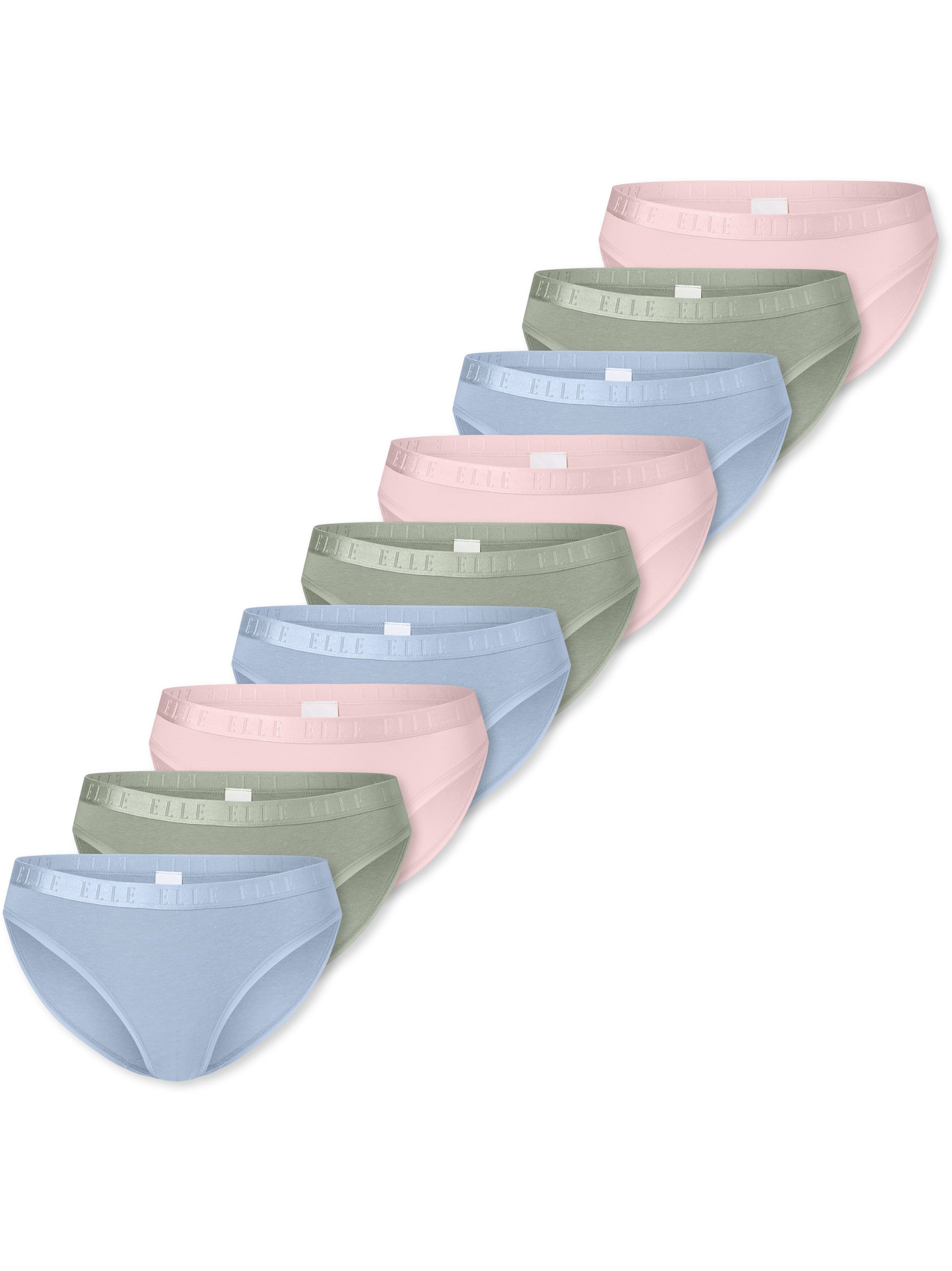 ELLE Трусики 'Super Soft' в цветах Light Blue, Khaki, Light Pink
ELLE Трусики 'Super Soft' в цветах Light Blue, Khaki, Light Pink