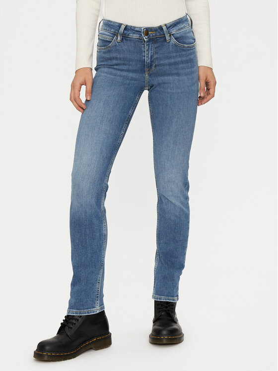 Джинсы узкого кроя Lee, синий 
Джинсы узкого кроя Lee, синий