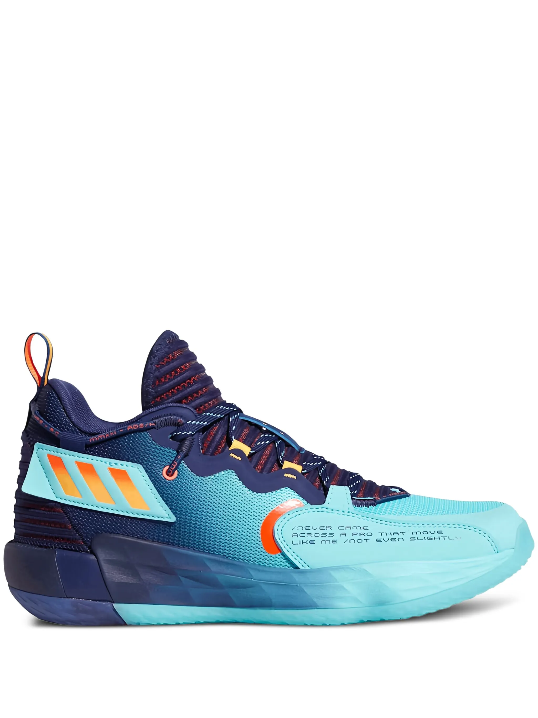 Кроссовки Dame 7 EXTPLY Dark Blue/Pulse Aqua-Solar Adidas, синий
Кроссовки Dame 7 EXTPLY Dark Blue/Pulse Aqua-Solar Adidas, синий