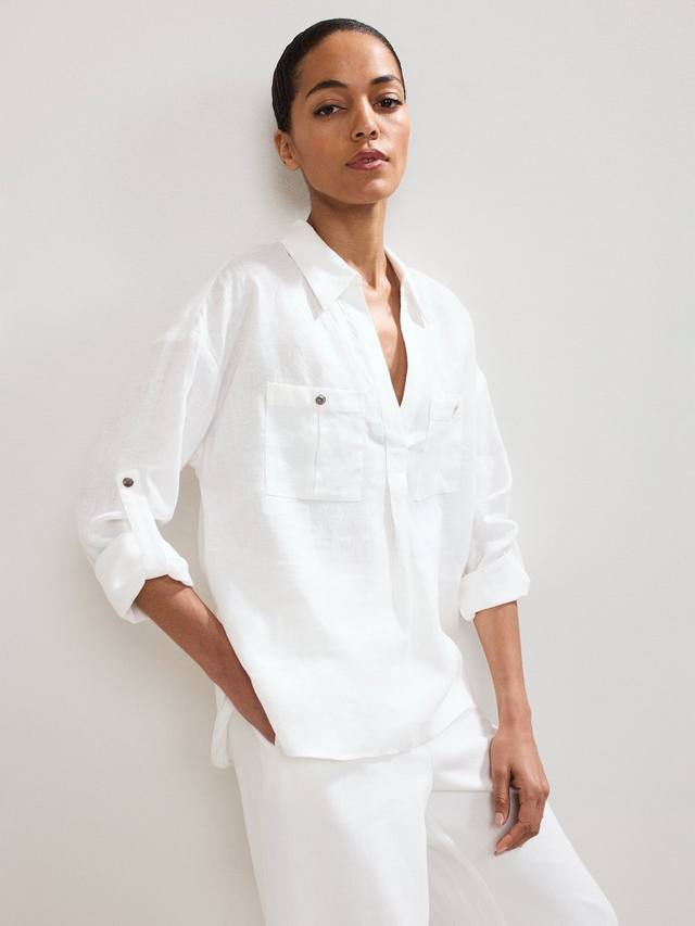 Рубашка Arla с льняным воротником Phase Eight
Рубашка Arla с льняным воротником Phase Eight