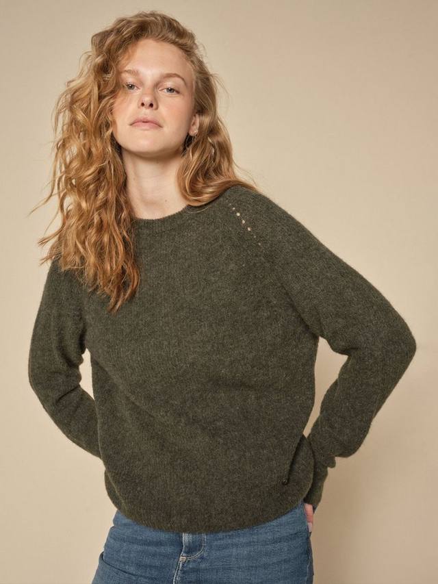 Пушистый джемпер из смеси шерсти альпаки тэмми тора MOS MOSH, цвет Grape Leaf
Пушистый джемпер из смеси шерсти альпаки тэмми тора MOS MOSH, цвет Grape Leaf