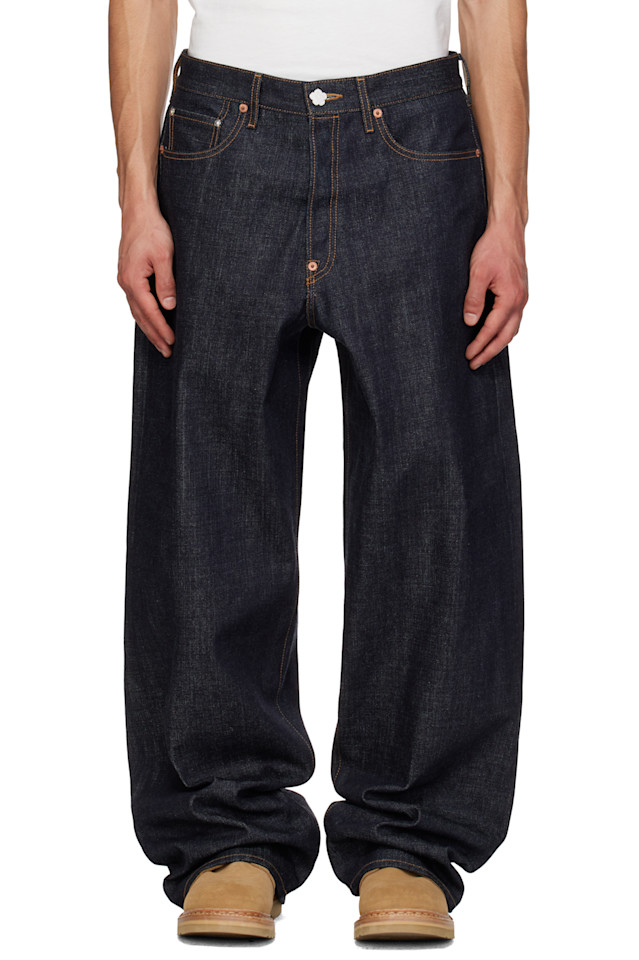 Kenzo Джинсы Indigo Turn Up широкого кроя
Kenzo Джинсы Indigo Turn Up широкого кроя