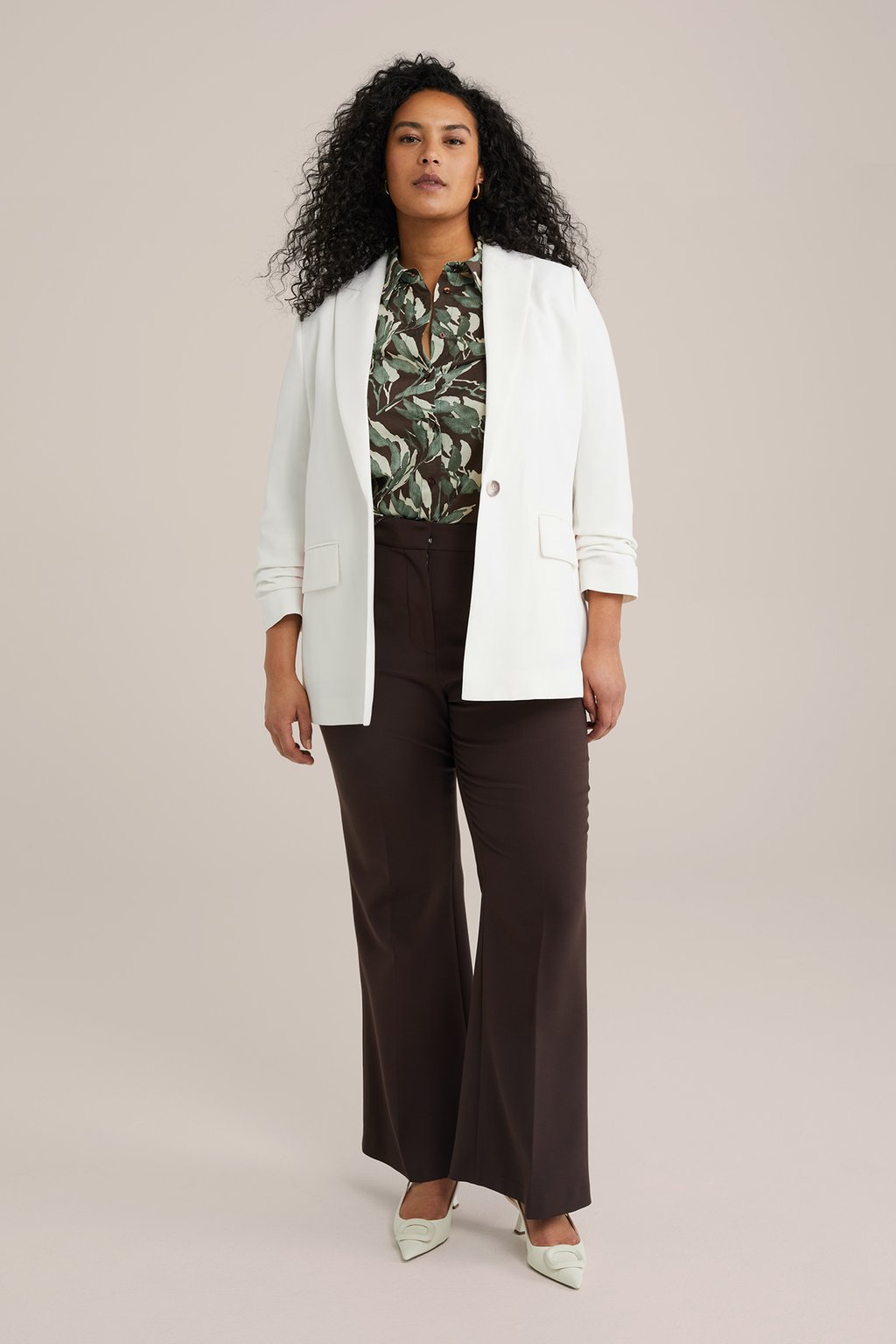 Блейзер CURVE WE Fashion, белый
Блейзер CURVE WE Fashion, белый