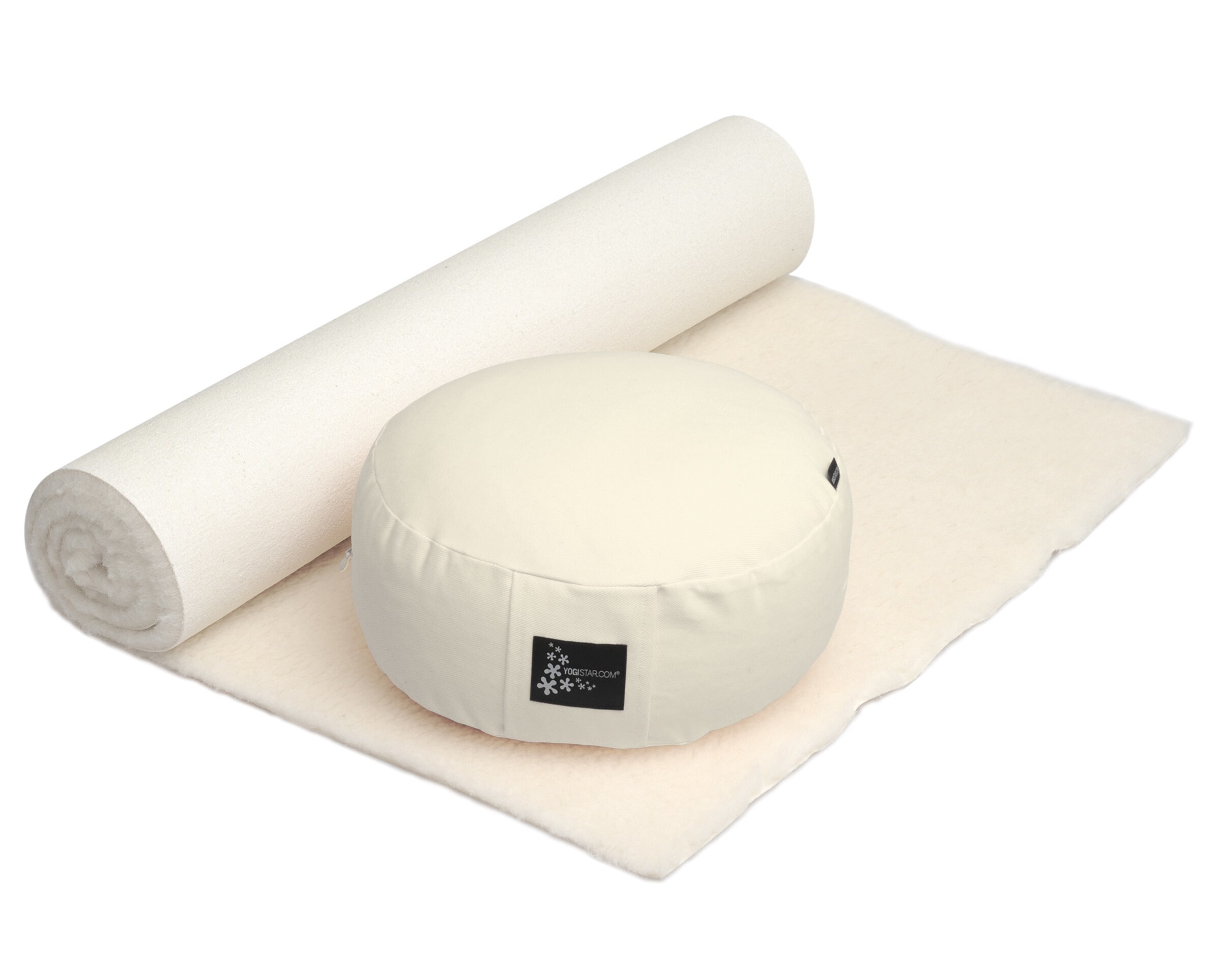 YOGISTAR.COM Коврик для медитации 'Meditation Natur' в цвете Natural White
YOGISTAR.COM Коврик для медитации 'Meditation Natur' в цвете Natural White