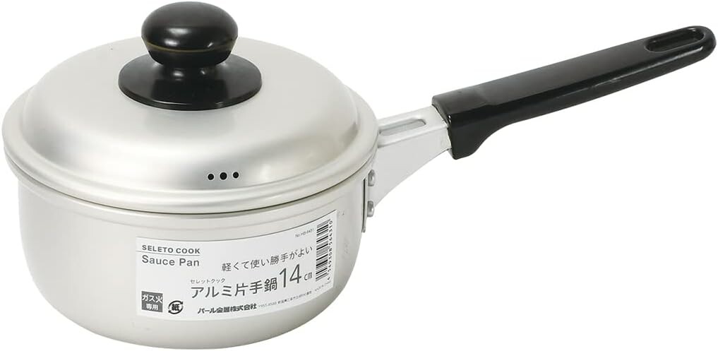 Кастрюля Pearl Metal HB-6431 с одной ручкой, 5,5 дюймов (14 см), алюминий, для газового пожаротушения, Ceret Cook
Кастрюля Pearl Metal HB-6431 с одной ручкой, 5,5 дюймов (14 см), алюминий, для газового пожаротушения, Ceret Cook