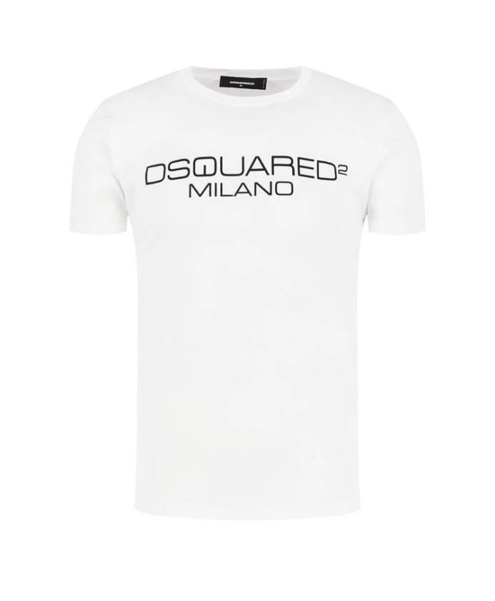 Футболка с круглым вырезом Dsquared2, белый
Футболка с круглым вырезом Dsquared2, белый