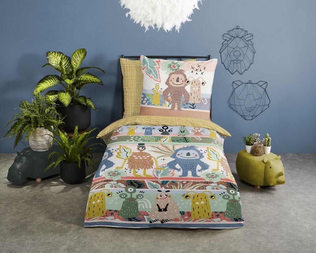 Детское постельное белье Good Morning Monsters - 135х200 см - 100% хлопок Muller Textil
Детское постельное белье Good Morning Monsters - 135х200 см - 100% хлопок Muller Textil