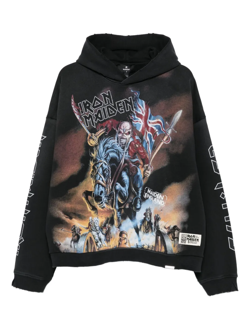 Худи Iron Maiden Represent, черный
Худи Iron Maiden Represent, черный
