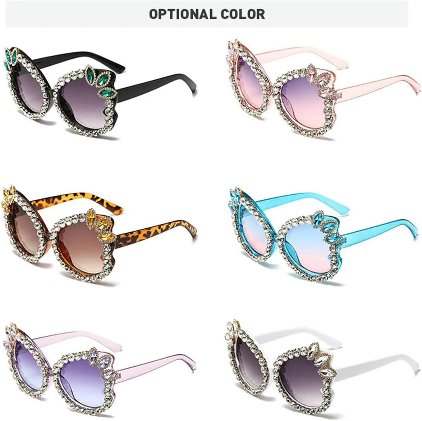 COTIA 2025 Модные солнцезащитные очки «кошачий глаз» с бриллиантами для женщин, украшенные кристаллами и стразами, ручная работа. Солнцезащитные очки, White
COTIA 2025 Модные солнцезащитные очки «кошачий глаз» с бриллиантами для женщин, украшенные кристаллами и стразами, ручная работа. Солнцезащитные очки, White